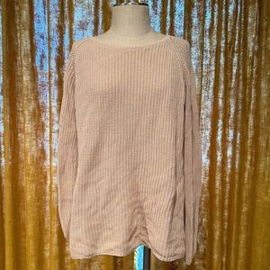 525 America Women's Beige Knit Sweater